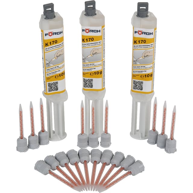Set Gel Cianoakrilat 2K-CA