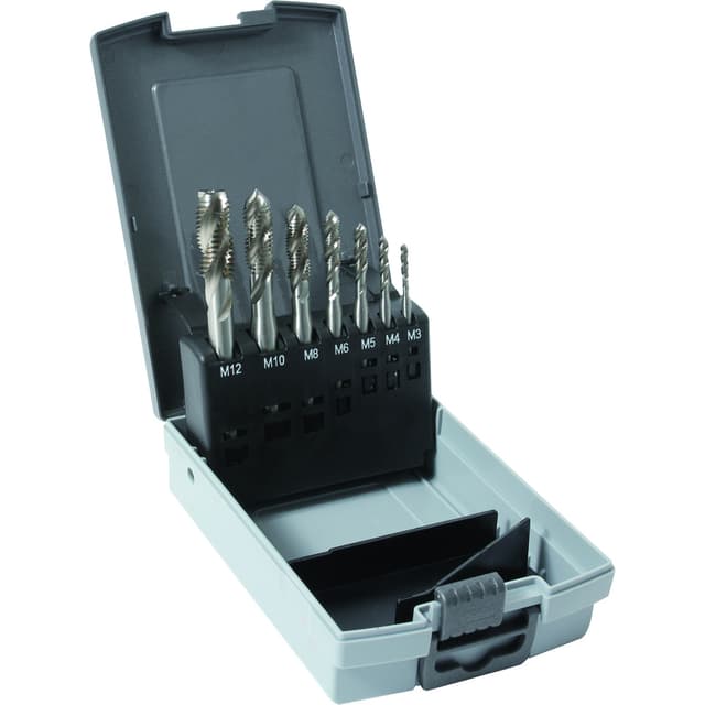 Set Filetuesish Makinerie DIN 371/376 HSS-E, Forma C