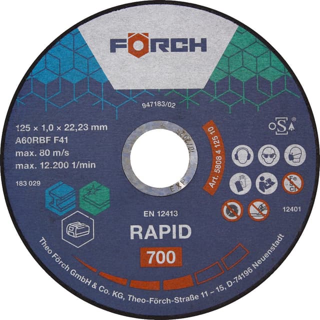 Gur Prerës Çelik / Inox RAPID 700