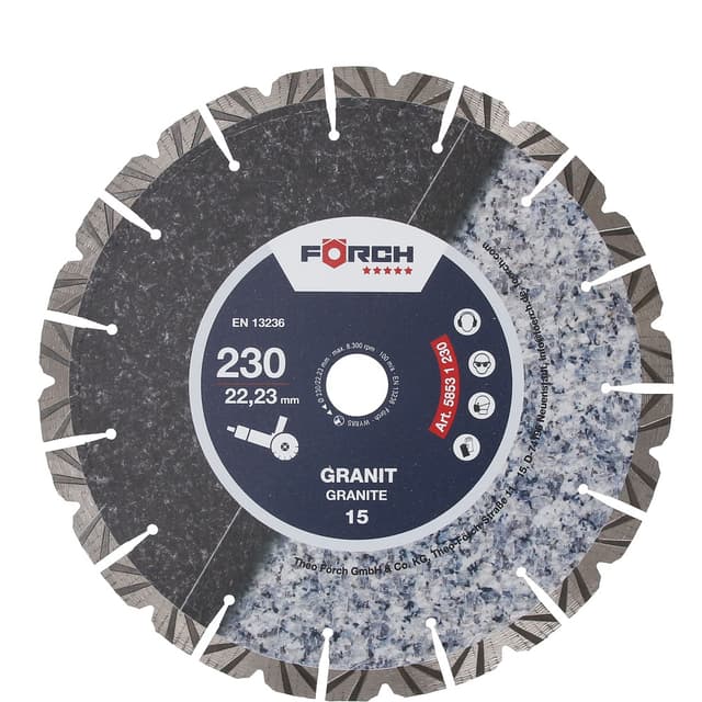 Disk Diamanti për Granit FÖRCH 5*
