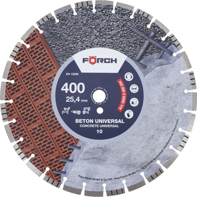 Disk Diamanti Universal për Beton, Ø 400 mm